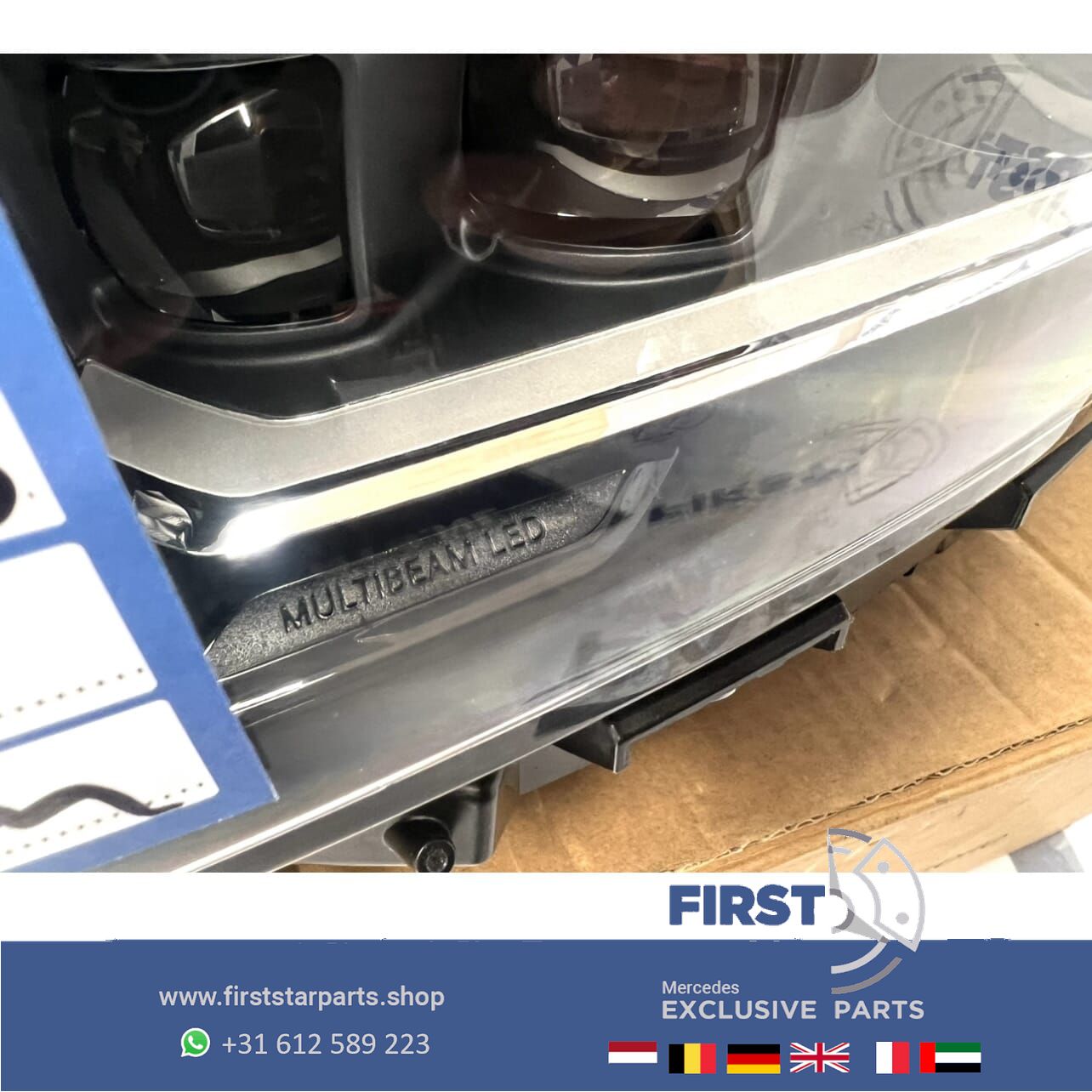 W177 V177 LED MULTIBEAM KOPLAMPEN SET LINKS+RECHTS A1779060701 A1779065600 Mercedes A Clase 2018-2023 KOPLAMP LINKS + RECHTS originalineel A 177 906 07 01 / A 177 906 56 00 headlight left and right usado en Menorca foto 11