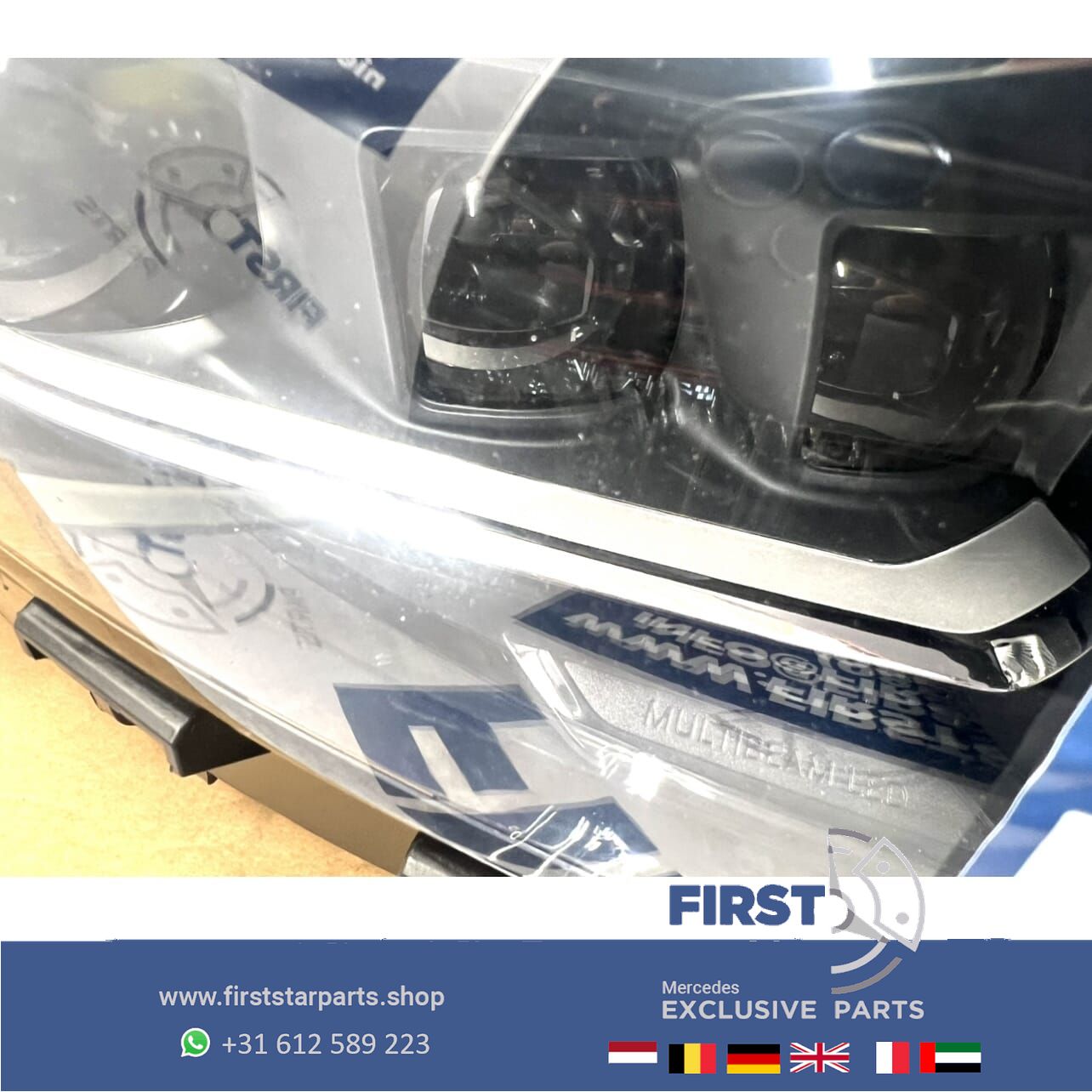 W177 V177 LED MULTIBEAM KOPLAMPEN SET LINKS+RECHTS A1779060701 A1779065600 Mercedes A Clase 2018-2023 KOPLAMP LINKS + RECHTS originalineel A 177 906 07 01 / A 177 906 56 00 headlight left and right usado en Menorca foto 7