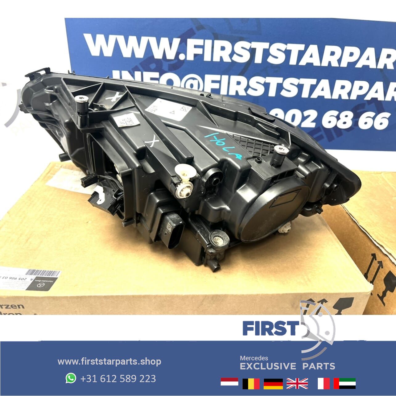 W177 V177 LED MULTIBEAM KOPLAMPEN SET LINKS+RECHTS A1779060701 A1779065600 Mercedes A Clase 2018-2023 KOPLAMP LINKS + RECHTS originalineel A 177 906 07 01 / A 177 906 56 00 headlight left and right usado en Menorca foto 12