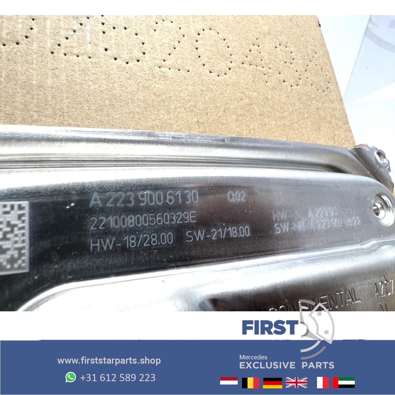 A2239006130 KOPLAMP MODULE Mercedes C E CLE EQE EQS Clase LED Module A 223 900 61 30 SHEINWERFER STUERGERAT headlight adjustment motor usado en Menorca foto 5