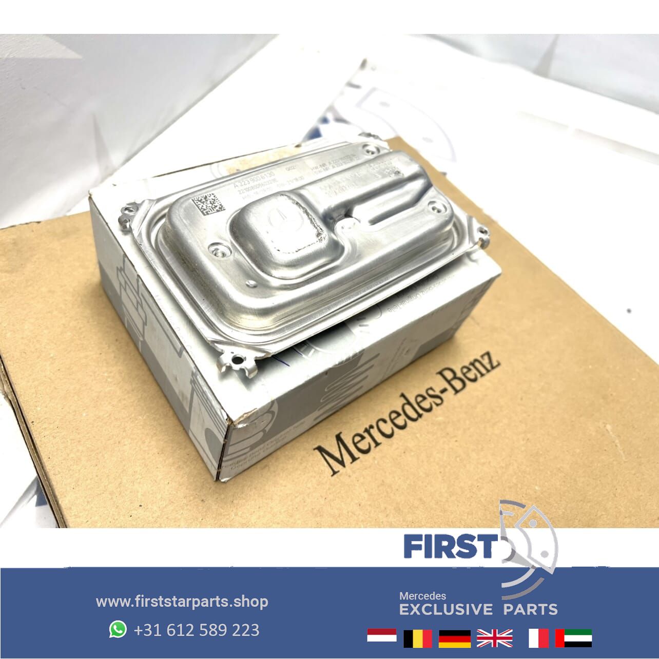 A2239006130 KOPLAMP MODULE Mercedes C E CLE EQE EQS Clase LED Module A 223 900 61 30 SHEINWERFER STUERGERAT headlight adjustment motor usado en Menorca foto 6