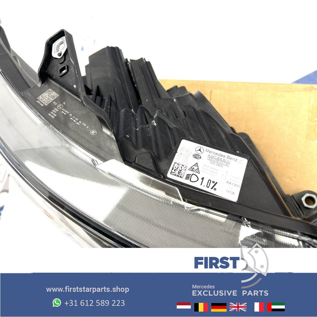 W447 V Clase FACELIFT LED MULTIBEAM KOPLAMPEN SET 2024 VITO originalINEEL LINKS + RECHTS Mercedes 2013-2026 A4479068001 + A4479068101 headlight left and right usado en Menorca foto 14