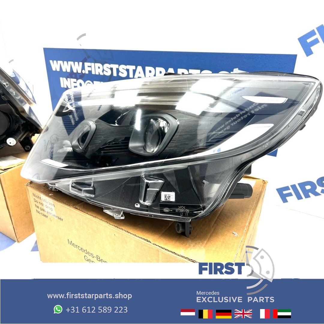 W447 V Clase FACELIFT LED MULTIBEAM KOPLAMPEN SET 2024 VITO originalINEEL LINKS + RECHTS Mercedes 2013-2026 A4479068001 + A4479068101 headlight left and right usado en Menorca foto 9