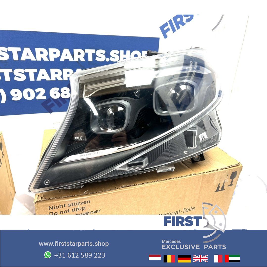 W447 V Clase FACELIFT LED MULTIBEAM KOPLAMPEN SET 2024 VITO originalINEEL LINKS + RECHTS Mercedes 2013-2026 A4479068001 + A4479068101 headlight left and right usado en Menorca foto 5