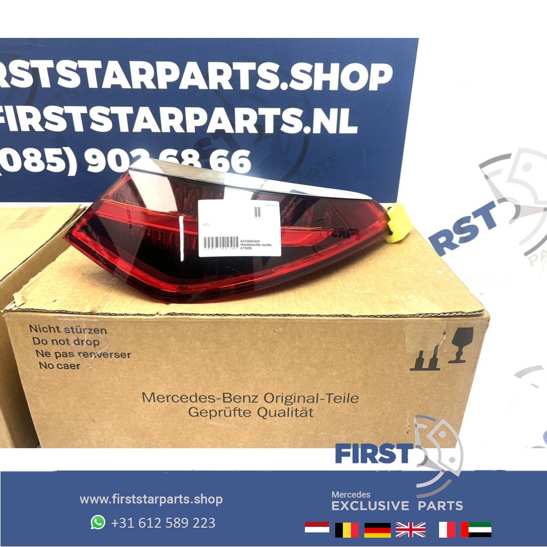 W223 ACHTERLICHT SET A2239062300 + A2239062400 S Clase VOL LED ACHTERLICHTEN LINKS RECHTS SET W223 FULL LED Mercedes S Clase 2020-2025 originalINEEL S400 S500 S600 S63 S63s S65 AMG 63 MAYBACH W223 V223 tail light left and right usado en Menorca foto 5