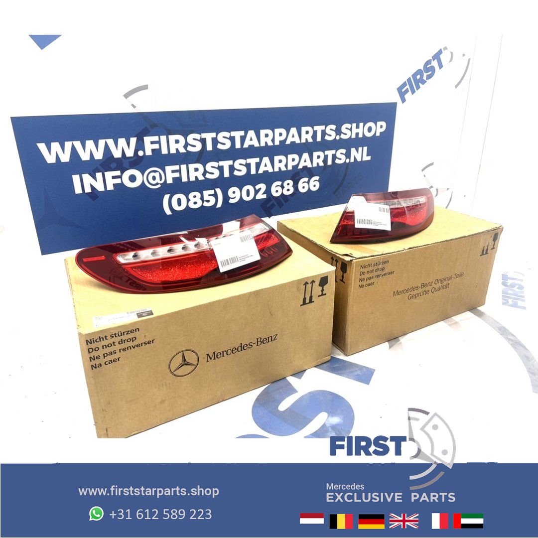 W238 E Clase ACHTERLICHT SET A2389060801 + A2389066601 A238 C238 EClase COUPÉ CABRIO VOL LED ACHTERLICHTEN LINKS RECHTS SET W238 FULL LED Mercedes E Clase 2016-2024 originalINEEL E43 E53 AMG 238 tail light left and right usado en Menorca foto 3