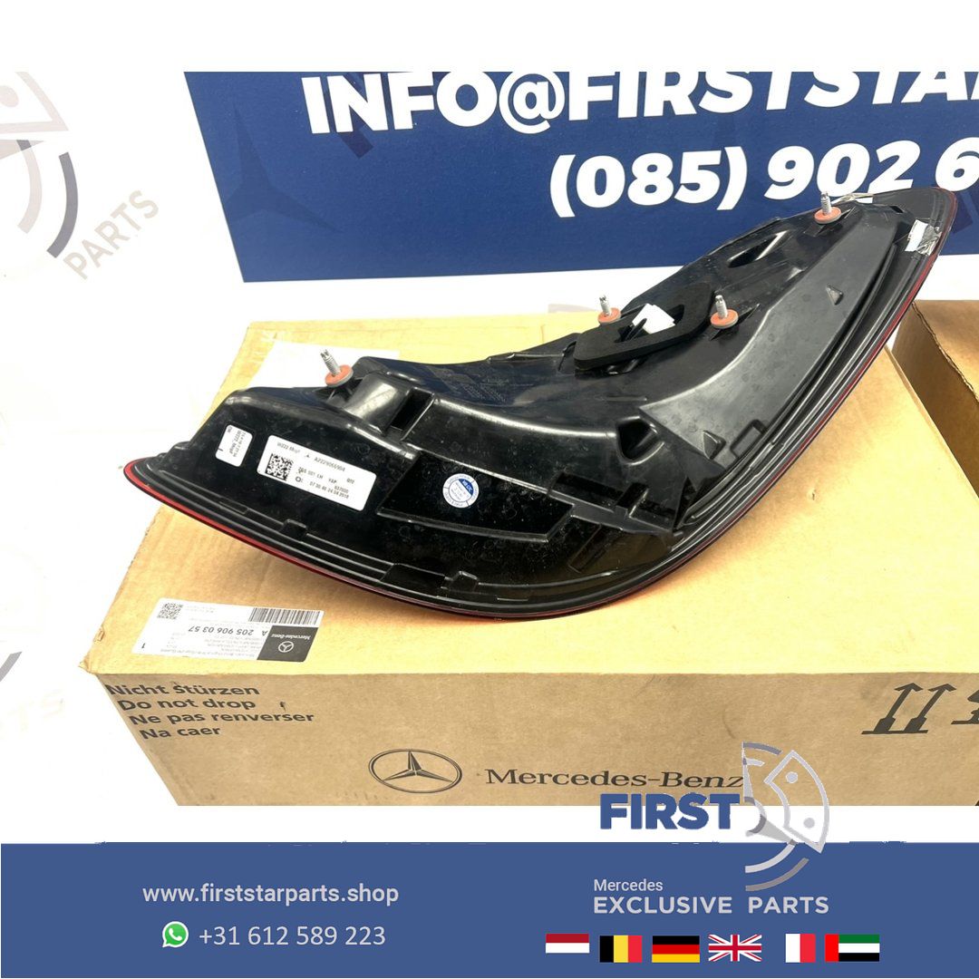 W222 S Clase FACELIFT ACHTERLICHTEN SET A2229066904 + A2229067004 VOL LED ACHTERLICHT LINKS RECHTS SET W222 FULL LED MOPF Mercedes S Clase 2013-2020 originalINEEL S400 S500 S600 S63 S63s S65 AMG 63 MAYBACH W222 V222 tail light left and right usado en Menorca foto 11
