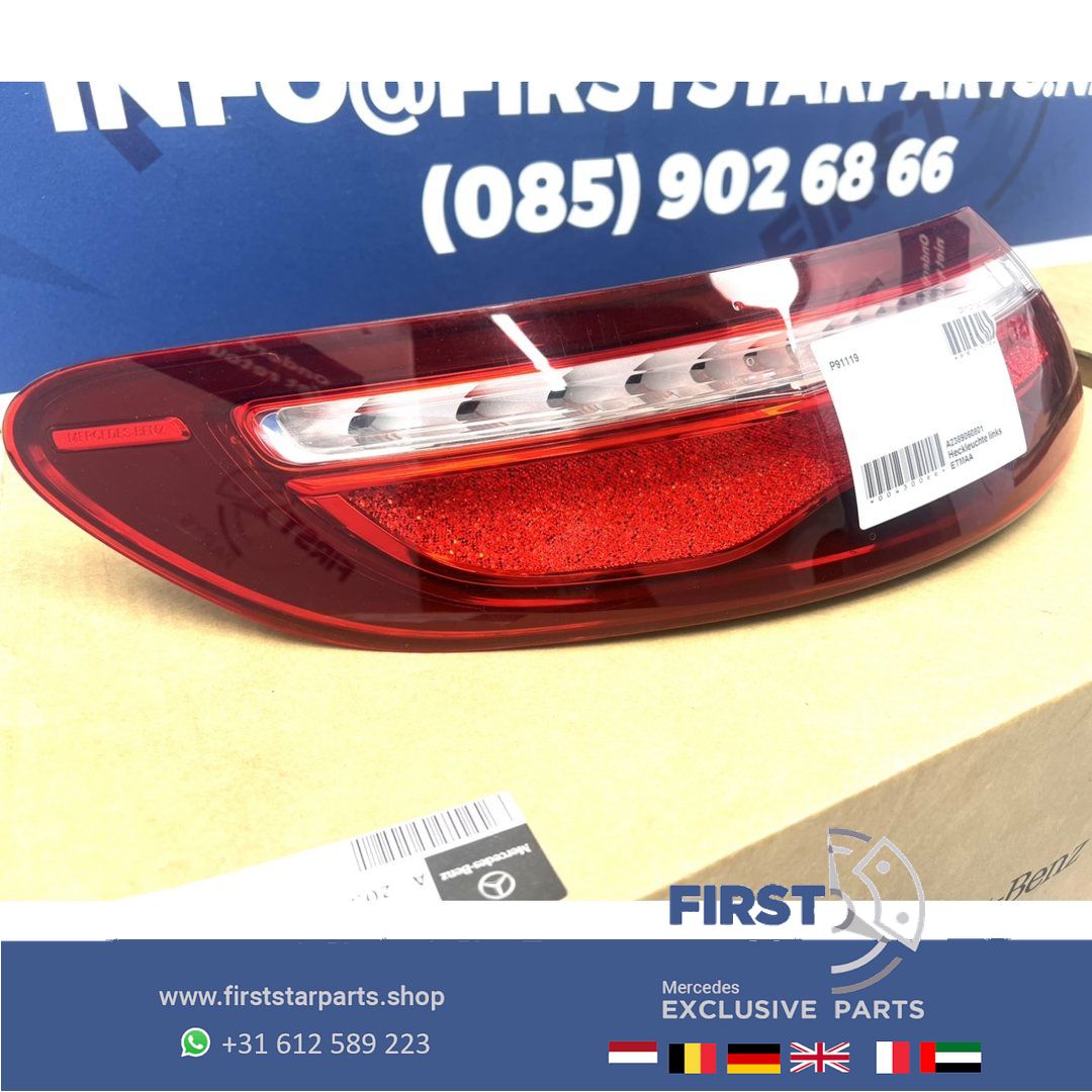 W238 E Clase ACHTERLICHTEN SET A2389060801 + A2389066601 A238 C238 EClase COUPÉ CABRIO VOL LED ACHTERLICHT LINKS RECHTS SET W238 FULL LED Mercedes E Clase 2016-2024 originalINEEL E43 E53 AMG 238 tail light left and right usado en Menorca foto 9