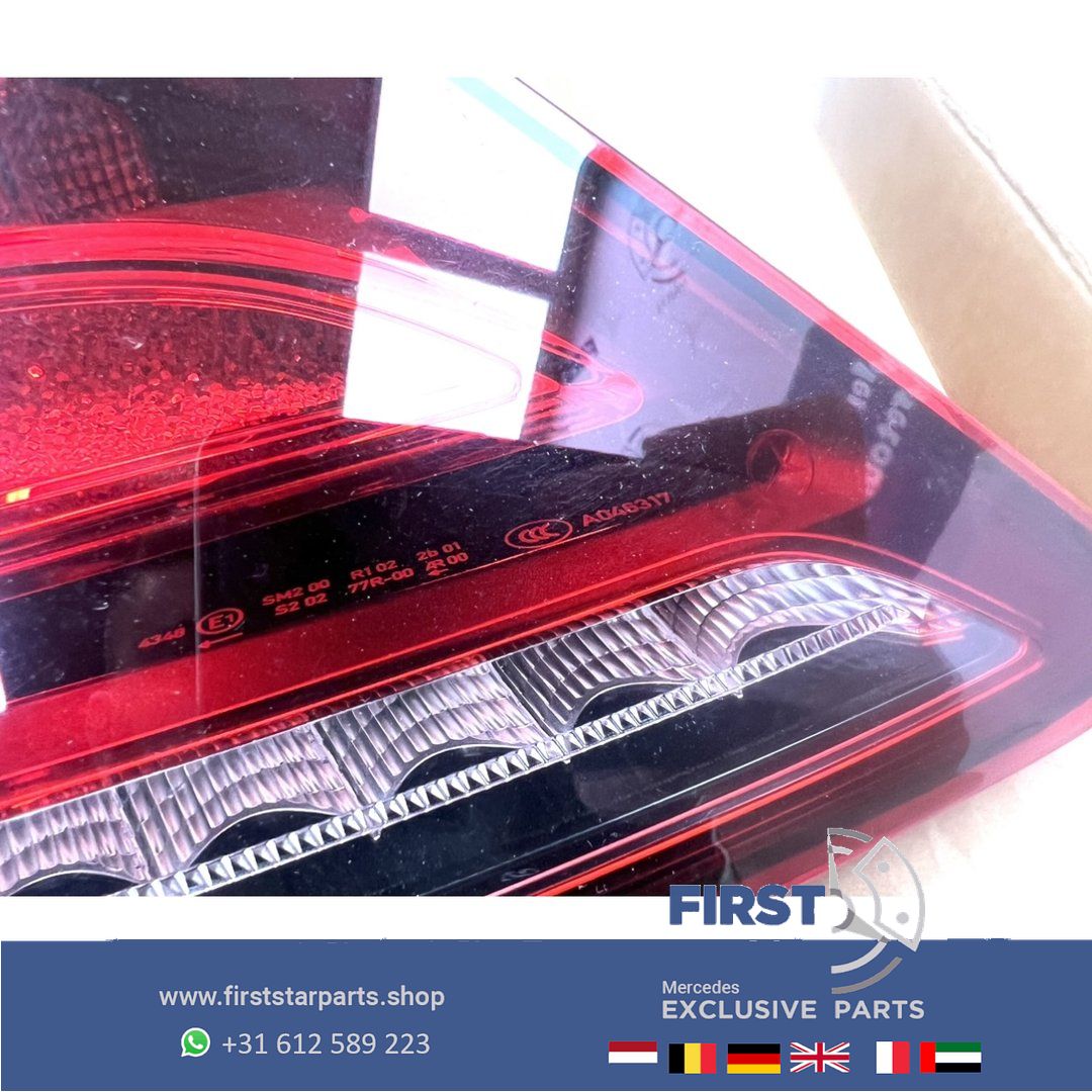 W222 S Clase FACELIFT ACHTERLICHT SET A2229066904 + A2229067004 VOL LED ACHTERLICHTEN LINKS RECHTS SET W222 FULL LED MOPF Mercedes S Clase 2013-2020 originalINEEL S400 S500 S600 S63 S63s S65 AMG 63 MAYBACH W222 V222 tail light left and right usado en Menorca foto 10