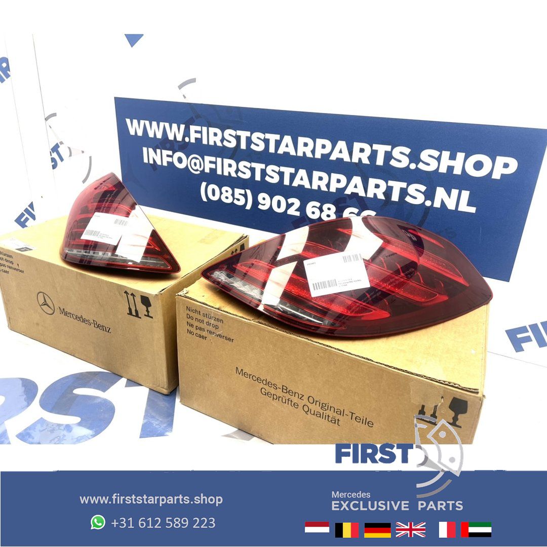 W222 S Clase FACELIFT ACHTERLICHT SET A2229066904 + A2229067004 VOL LED ACHTERLICHTEN LINKS RECHTS SET W222 FULL LED MOPF Mercedes S Clase 2013-2020 originalINEEL S400 S500 S600 S63 S63s S65 AMG 63 MAYBACH W222 V222 tail light left and right usado en Menorca foto 3