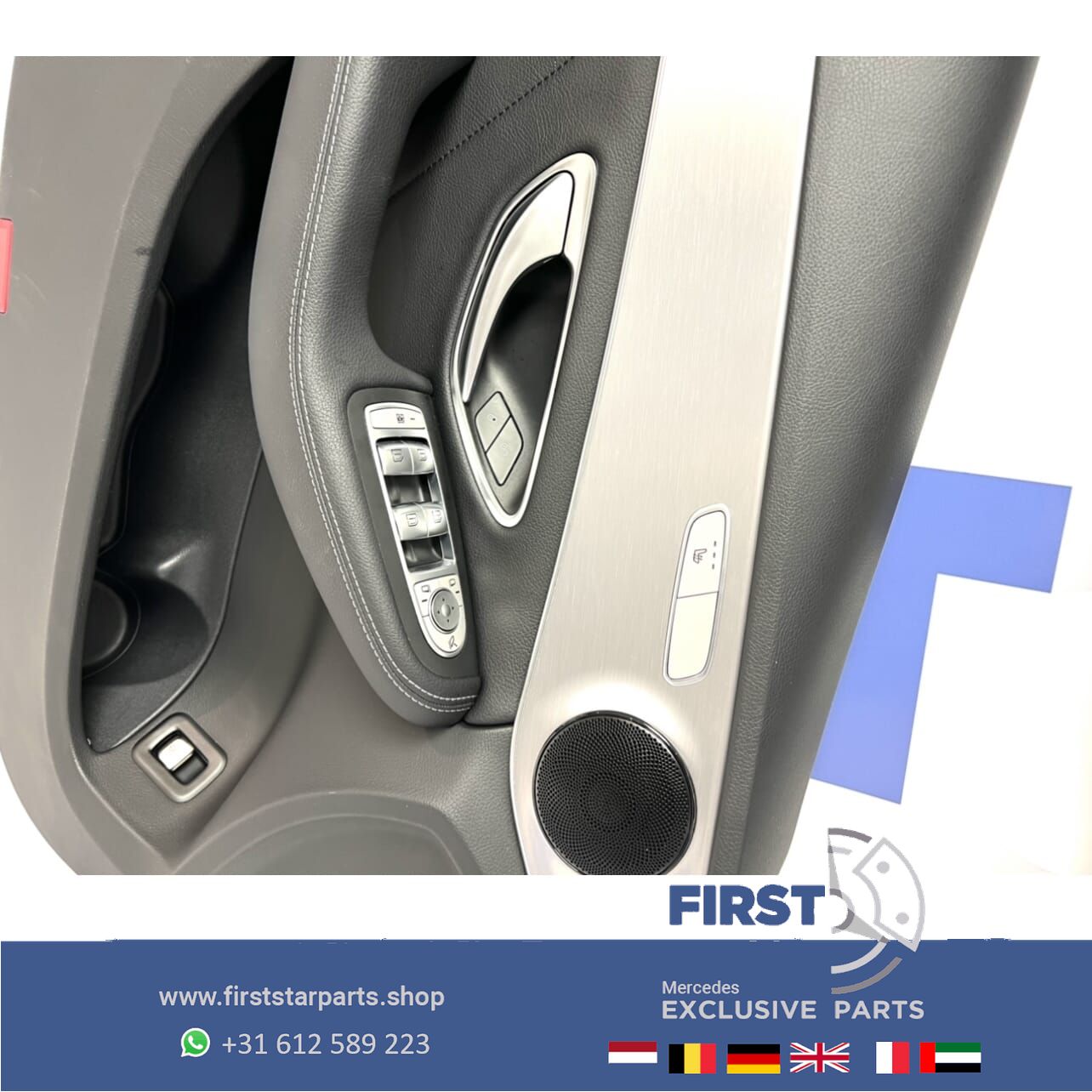 W205 Mercedes C 43 AMG interieur CClase stoelen leer 2020 ZETELS chairs and bench usado en Menorca foto 10