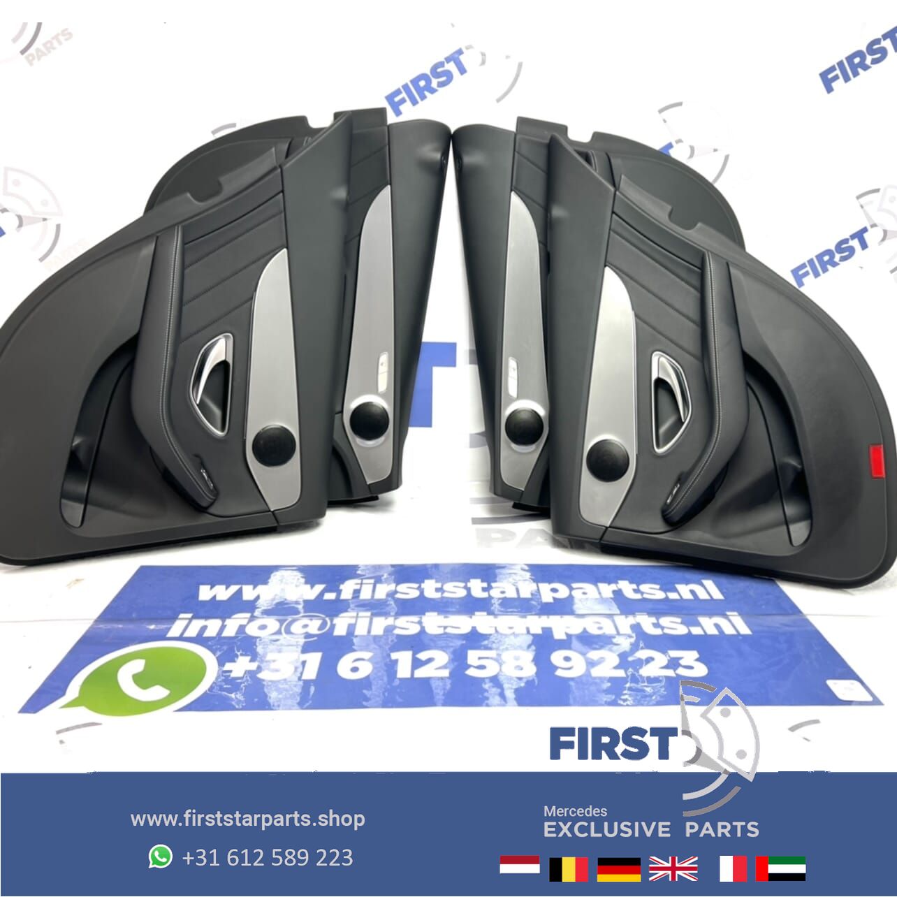 W205 Mercedes C 43 AMG interieur CClase stoelen leer 2020 ZETELS chairs and bench usado en Menorca foto 8