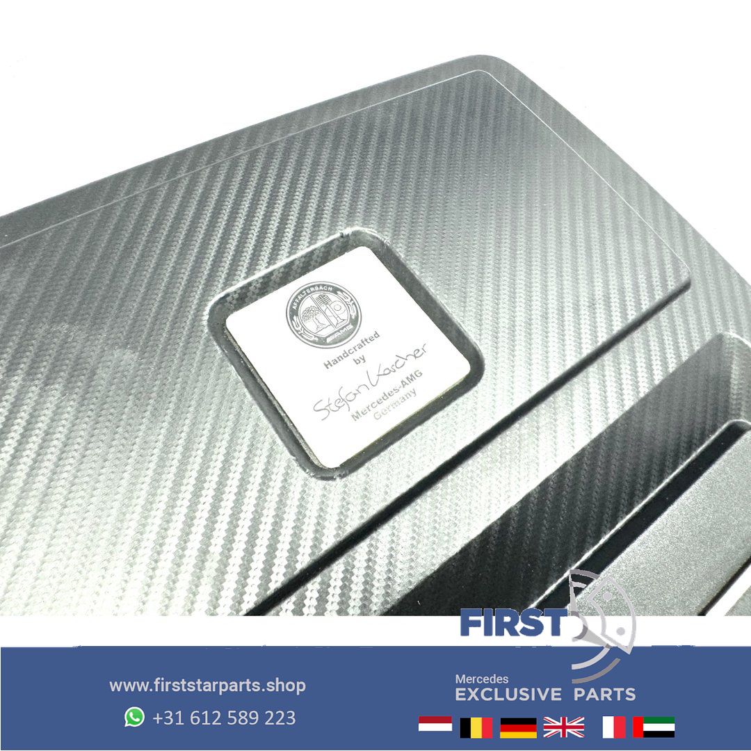 A45 AMG motor afdekplaat A1330105500 MB A Clase A45 W176 CLA W117 CLA45 GLA W156 GLA45 AMG A 133 010 55 00 engine cover usado en Menorca foto 5