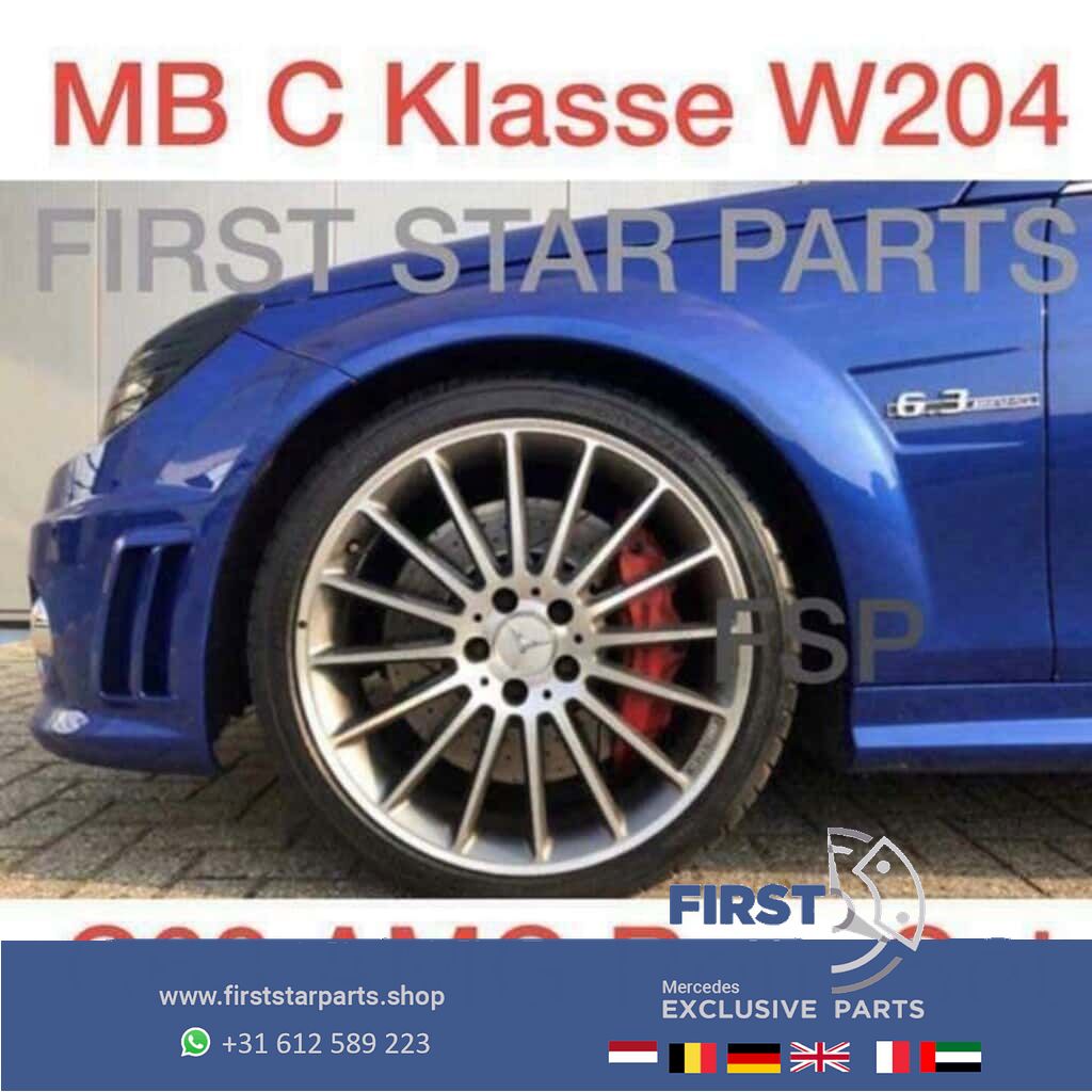 W204 C63 AMG rem set Mercedes C Clase 63 rode remklauwen + remschijven remtang brake disk + caliper left and right usado en Menorca