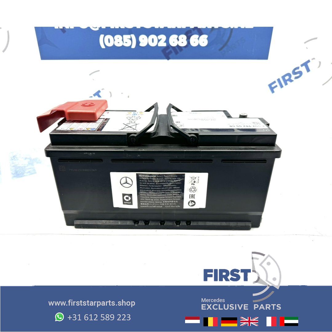 Mercedes ACCU originalinalinalinalinalineel A0029820508 W176 W177 W246 W247 W117 W117 W204 W205 W206 W207 W212 W213 W214 W156 H247 X247 W253 W254 W166 W167 W420 W447 W906 W907 W222 W223 A B C CL CLA E GLA ML GL S V Clase Battery A 002 982 05 08 ACCU battery car brand original usado en Menorca
