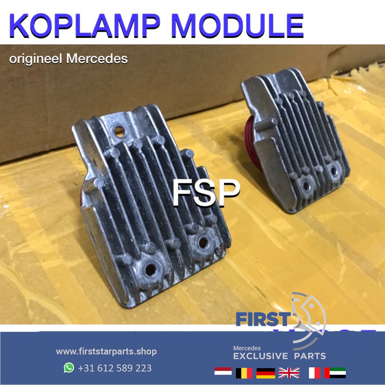 W205 Facelift koplamp module LED high performance / multibeam Mercedes C Clase 2019-2020 originalineel headlight adjustment motor usado en Menorca