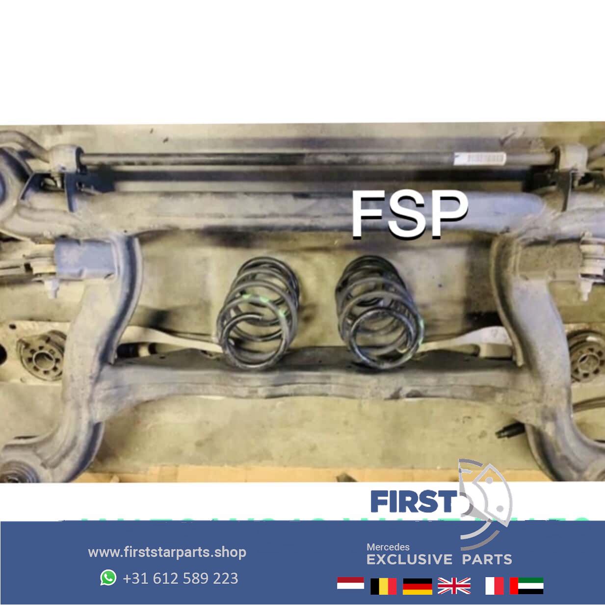 Achteras / achterbrug completo MB W176 A W246 B W117 CLA W156 GLA Clase rear axle usado en Menorca foto 3