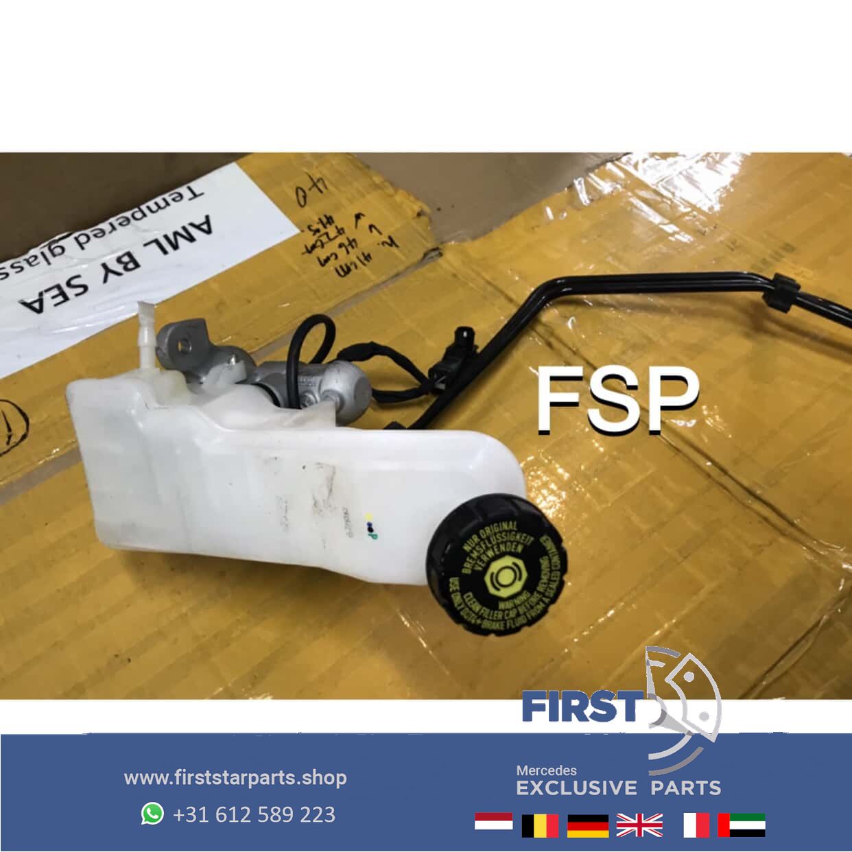 ABS Remvloeistof reservoir + pomp Mercedes A B CLA GLA Clase W176 W246 W117 W156 brake fluid reservoir usado en Menorca foto 3