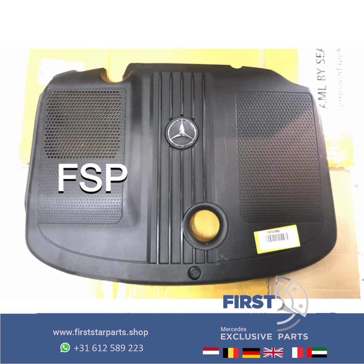 W204 W212 X204 motor afdekplaat bescherm kap Mercedes C E GLK Clase intermediate plate engine usado en Menorca foto 2