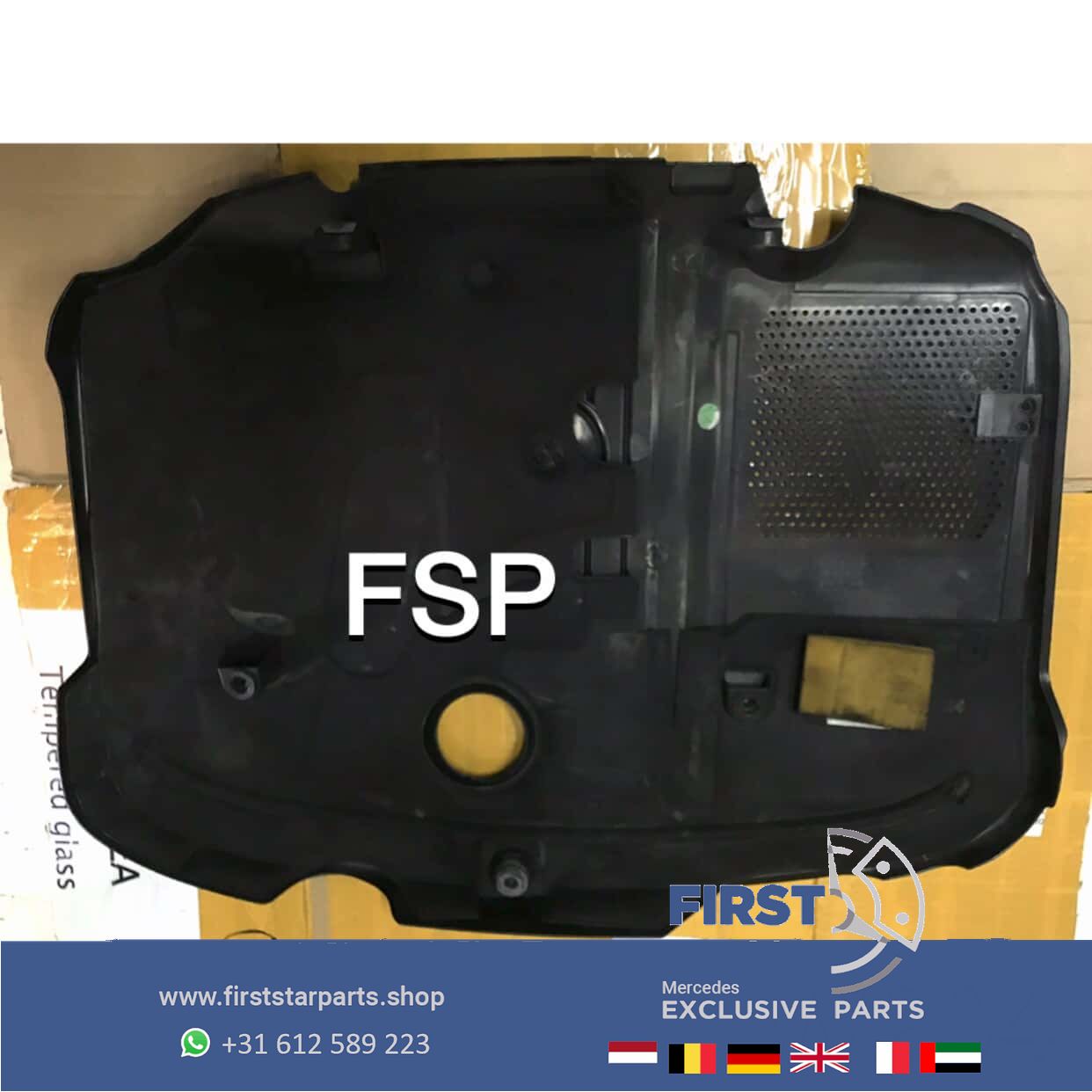 W204 W212 Facelift motor afdek kap beschermplaat Mercedes C E Clase GLK intermediate plate engine usado en Menorca foto 3