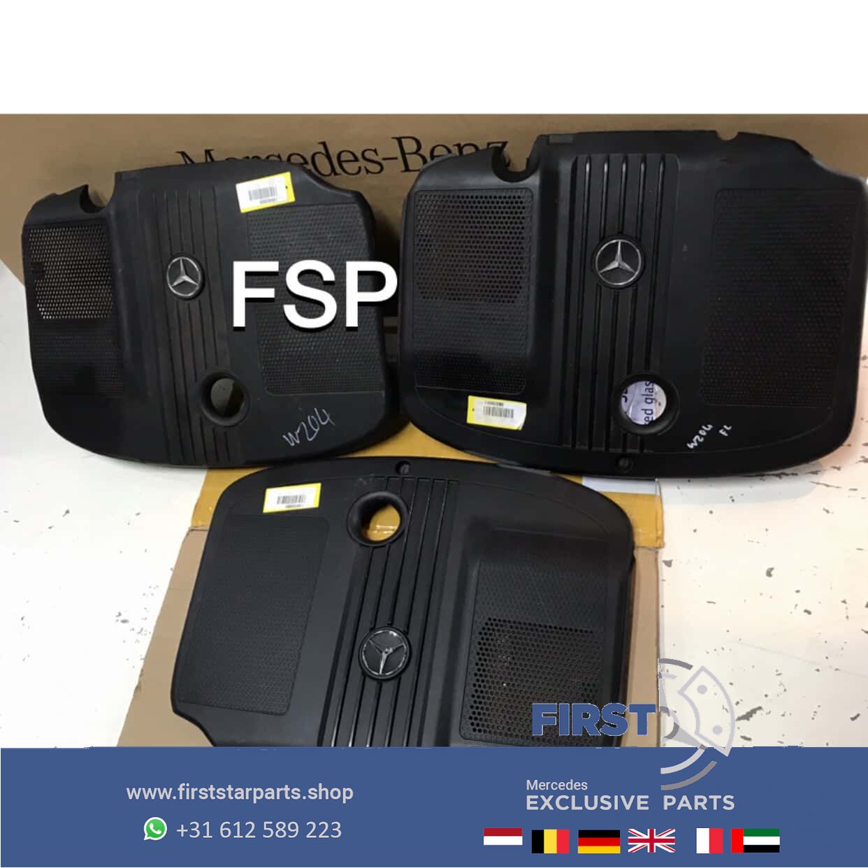 W204 W212 Facelift motor afdek kap beschermplaat Mercedes C E Clase GLK intermediate plate engine usado en Menorca foto 4