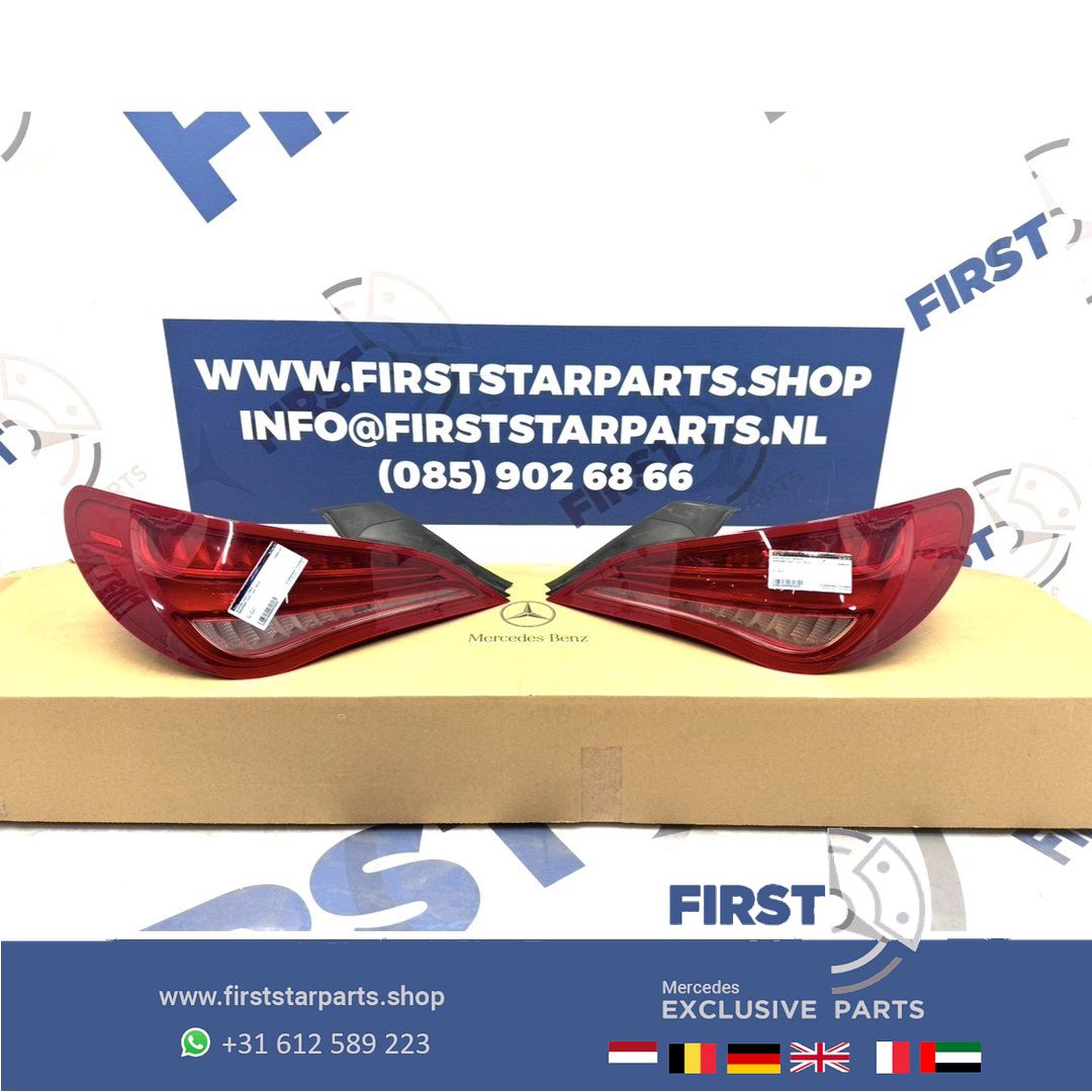W117 X117 CLA LED achterlicht SET links rechts PRE FACELIFT originalineel Mercedes 2013-2019 tail light left and right usado en Menorca