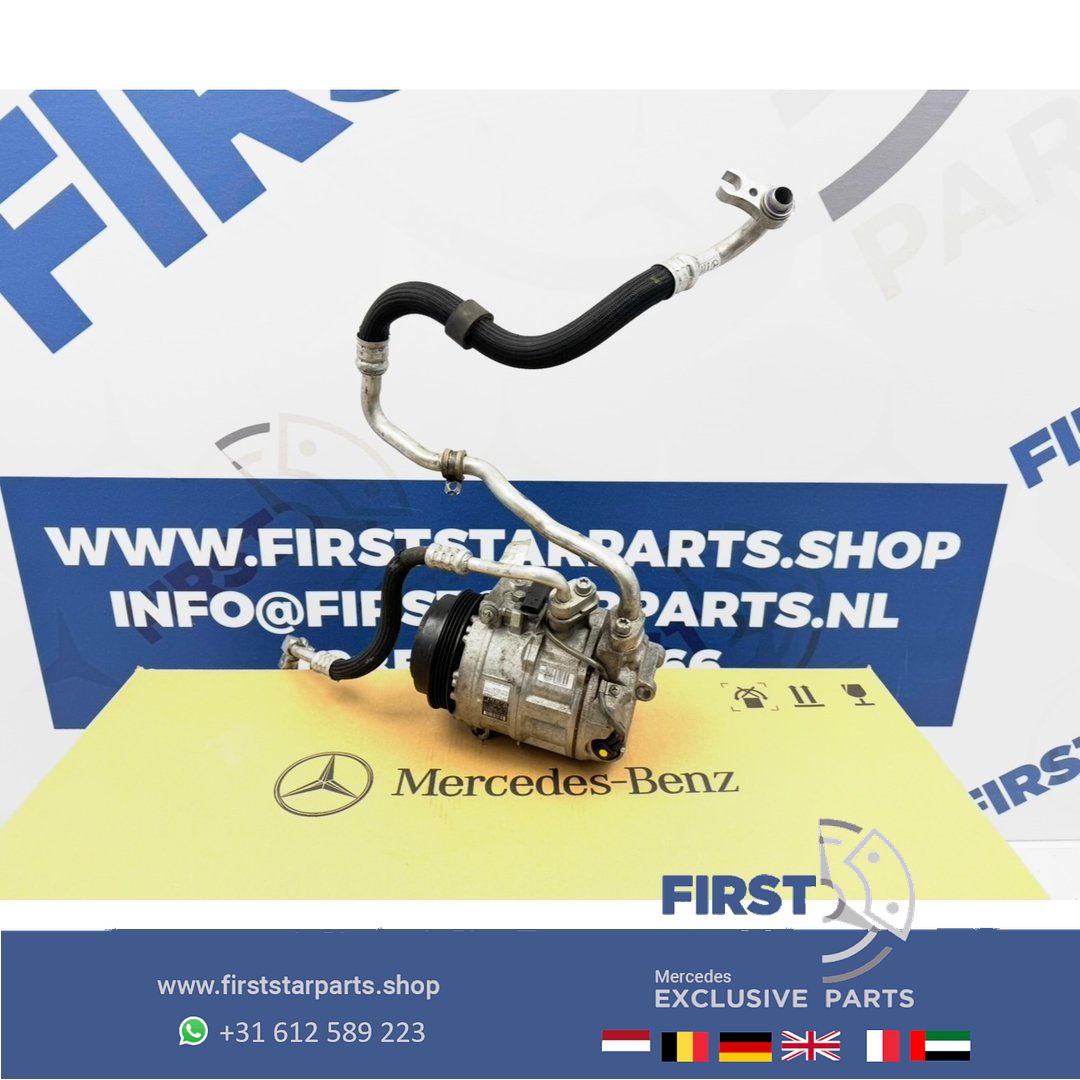 AIRCO POMP A0008304702 0008304702 W167 W177 R192 W205 W217 W222 R232 W253 R290 W463 Airco Compressor A45 CLA45 C63 S63 GLC63 GLE63 G63 AIRCOPOMP KOELMIDDELCOMPRESSOR air conditioning pump air conditioning compressor usado en Menorca