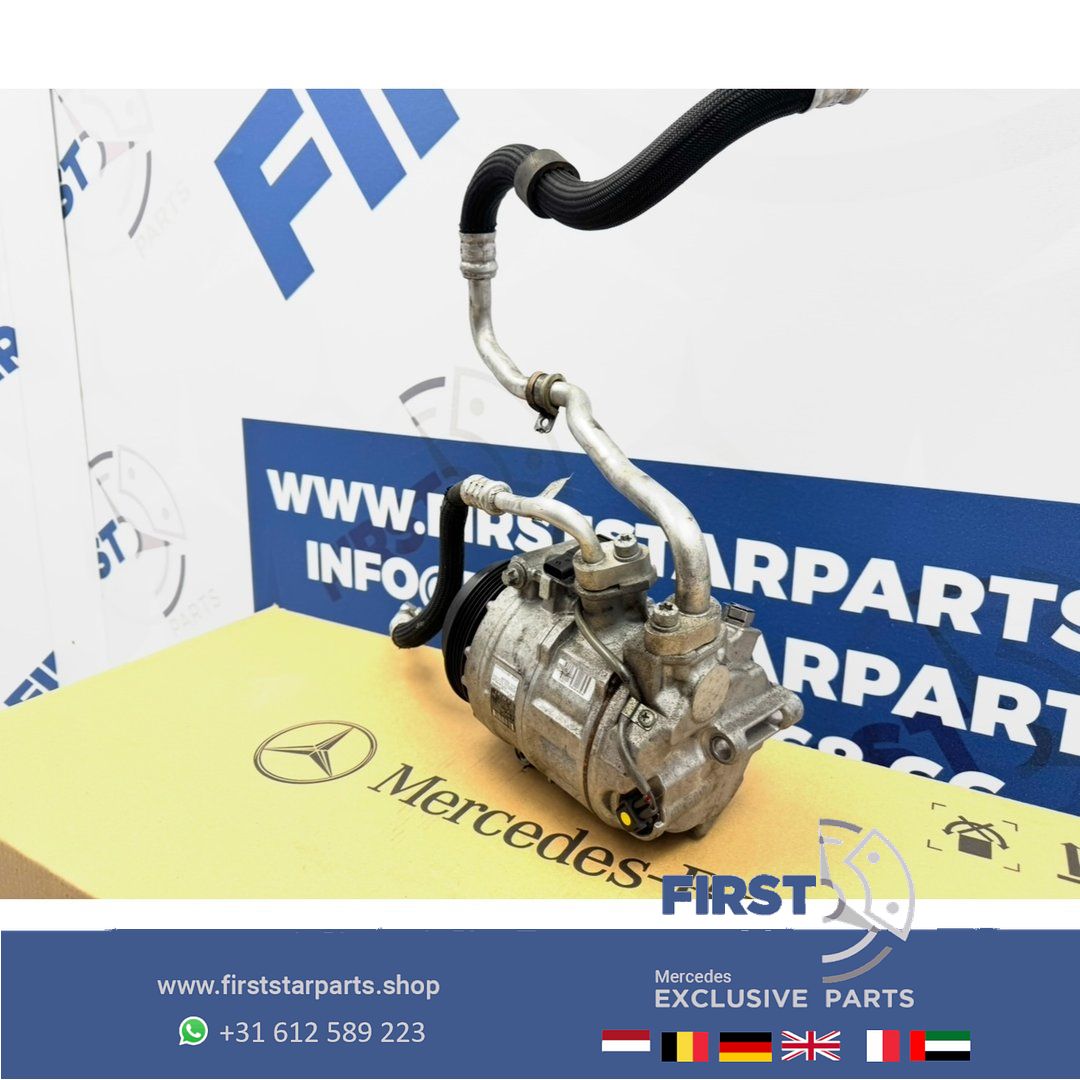 AIRCO POMP A0008304702 0008304702 W167 W177 R192 W205 W217 W222 R232 W253 R290 W463 Airco Compressor A45 CLA45 C63 S63 GLC63 GLE63 G63 AIRCOPOMP KOELMIDDELCOMPRESSOR air conditioning pump air conditioning compressor usado en Menorca foto 5