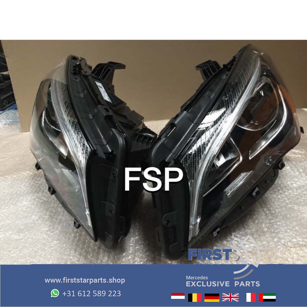 W117 X117 CLA Facelift VOL LED Koplamp LINKS RECHTS SET Mercedes 2013-2019 originalineel headlight left and right usado en Menorca foto 5