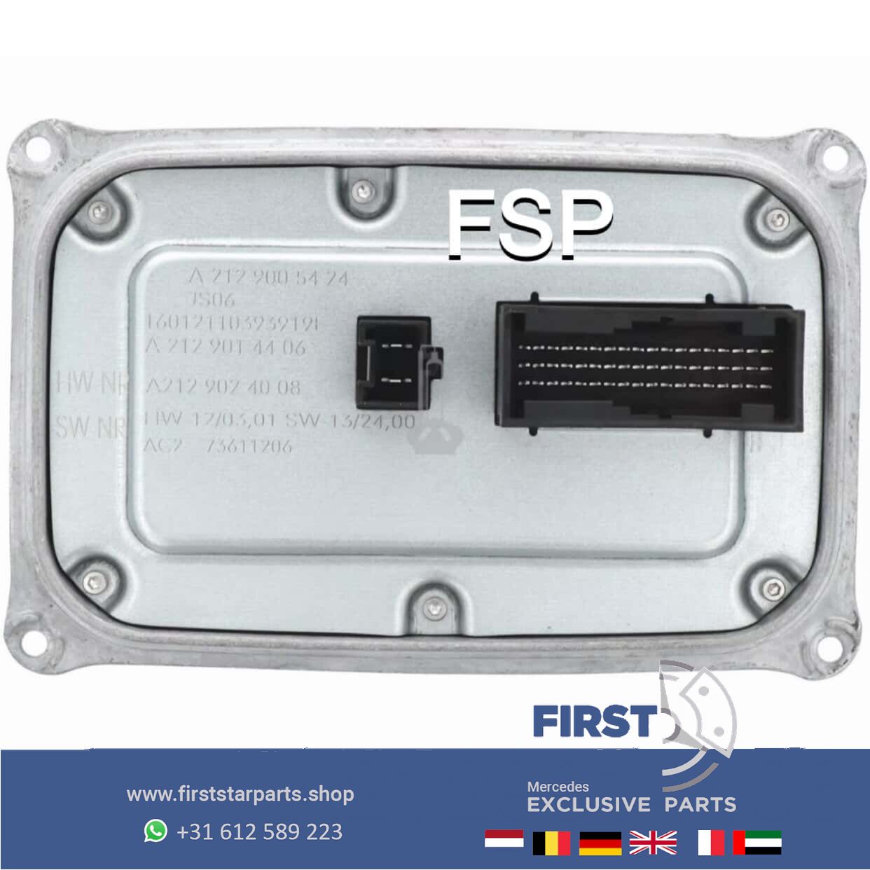 A2129014406 A2129005424 W212 W207 Koplamp module Mercedes E Clase koplampmodule 2009-2016 originalINEEL headlight adjustment motor usado en Menorca foto 2