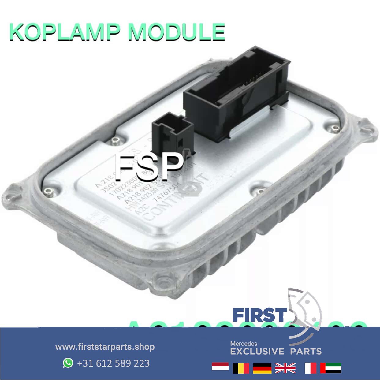 A2189000406 LED Koplamp Module Mercedes W447 W166 W292 W212 W218 W246 originalinalinalinalINEEL MB L/R Koplampmodule headlight adjustment motor usado en Menorca