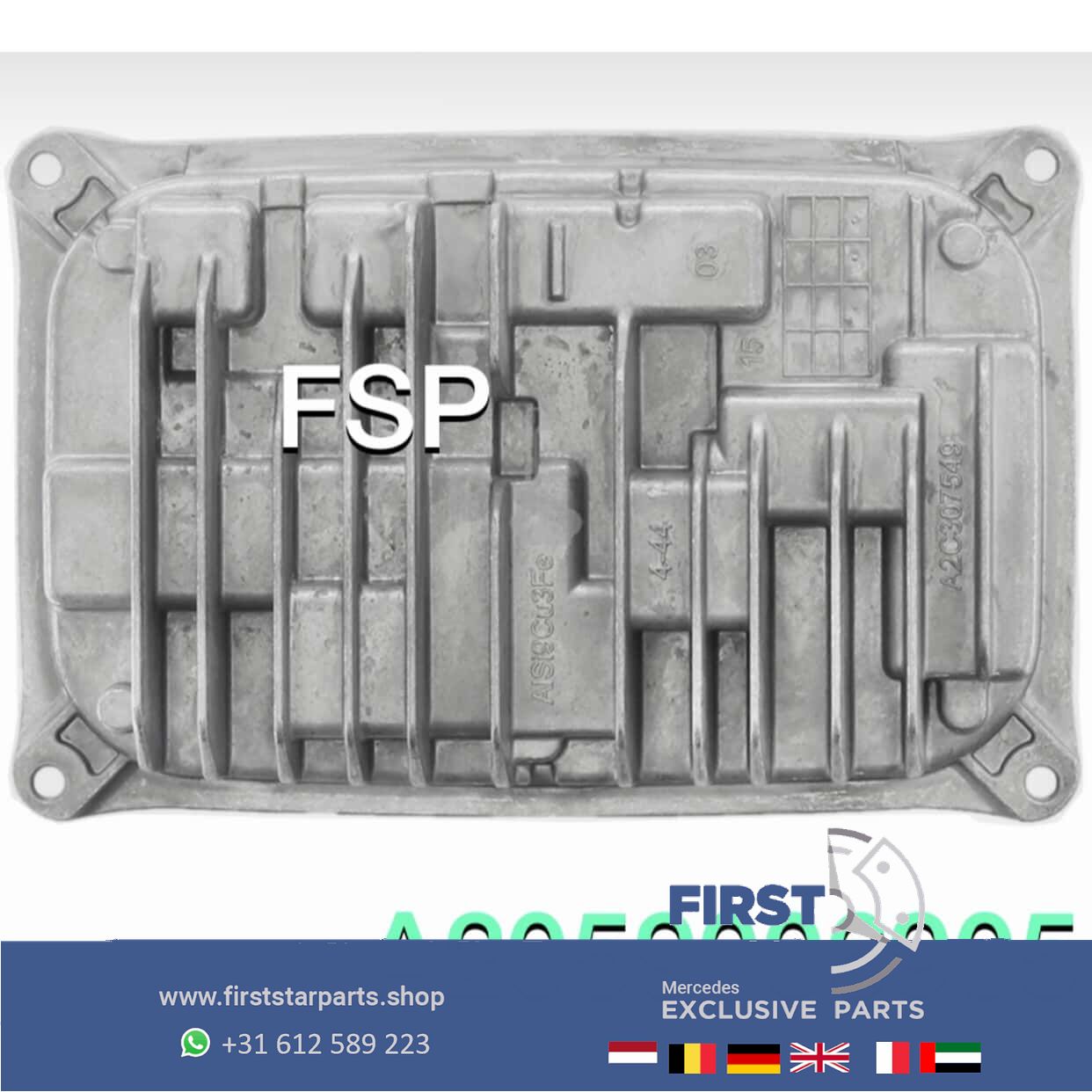A2059006905 LED Koplamp Module W205 C205 S205 Mercedes C Clase 2014-2019 originalINEEL headlight adjustment motor usado en Menorca foto 3