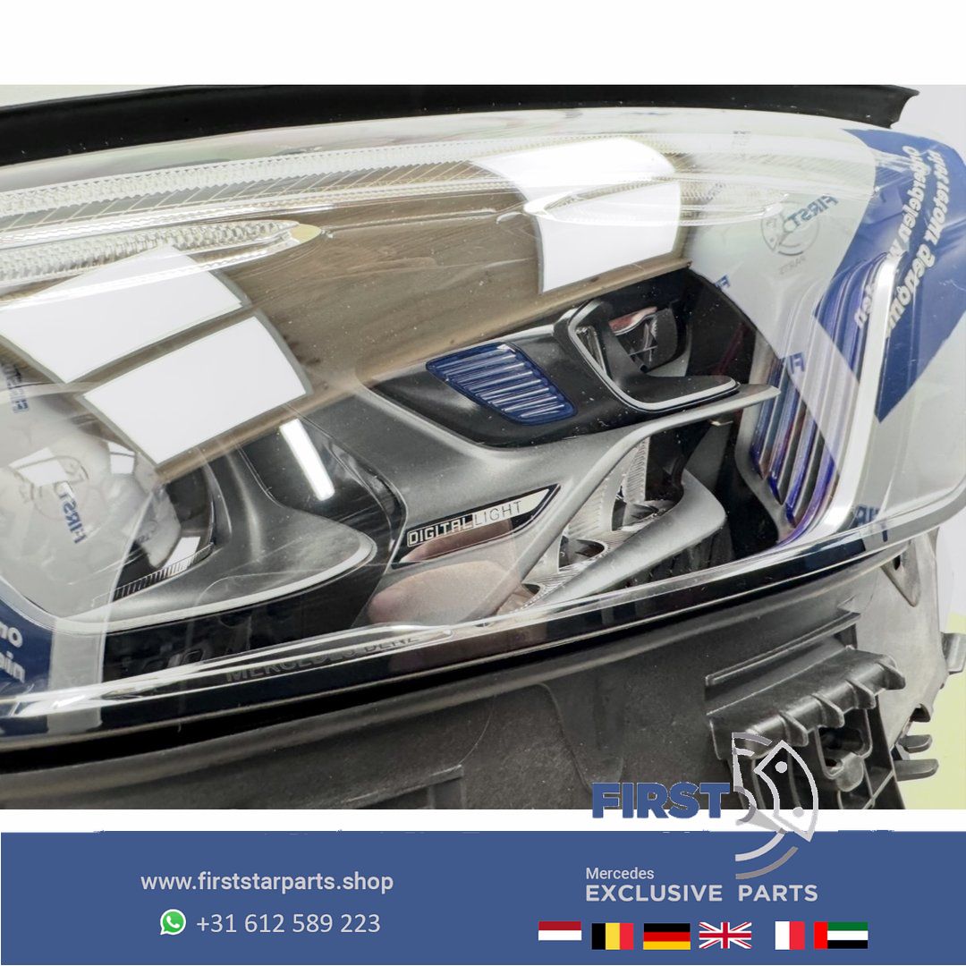 W254 C254 GLC LED KOPLAMP RECHTS DIGITAL LIGHT Mercedes A2549066802 2022-2026 originalINEEL RECHTER LAMP C254 GLC FULL OPTION A 254 906 68 02 grille head lamp single usado en Menorca foto 4