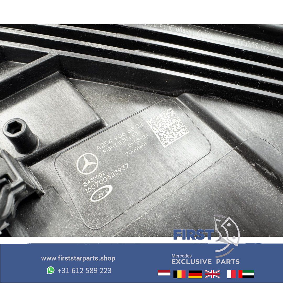W254 C254 GLC LED KOPLAMP RECHTS DIGITAL LIGHT Mercedes A2549066802 2022-2026 originalINEEL RECHTER LAMP C254 GLC FULL OPTION A 254 906 68 02 grille head lamp single usado en Menorca foto 8