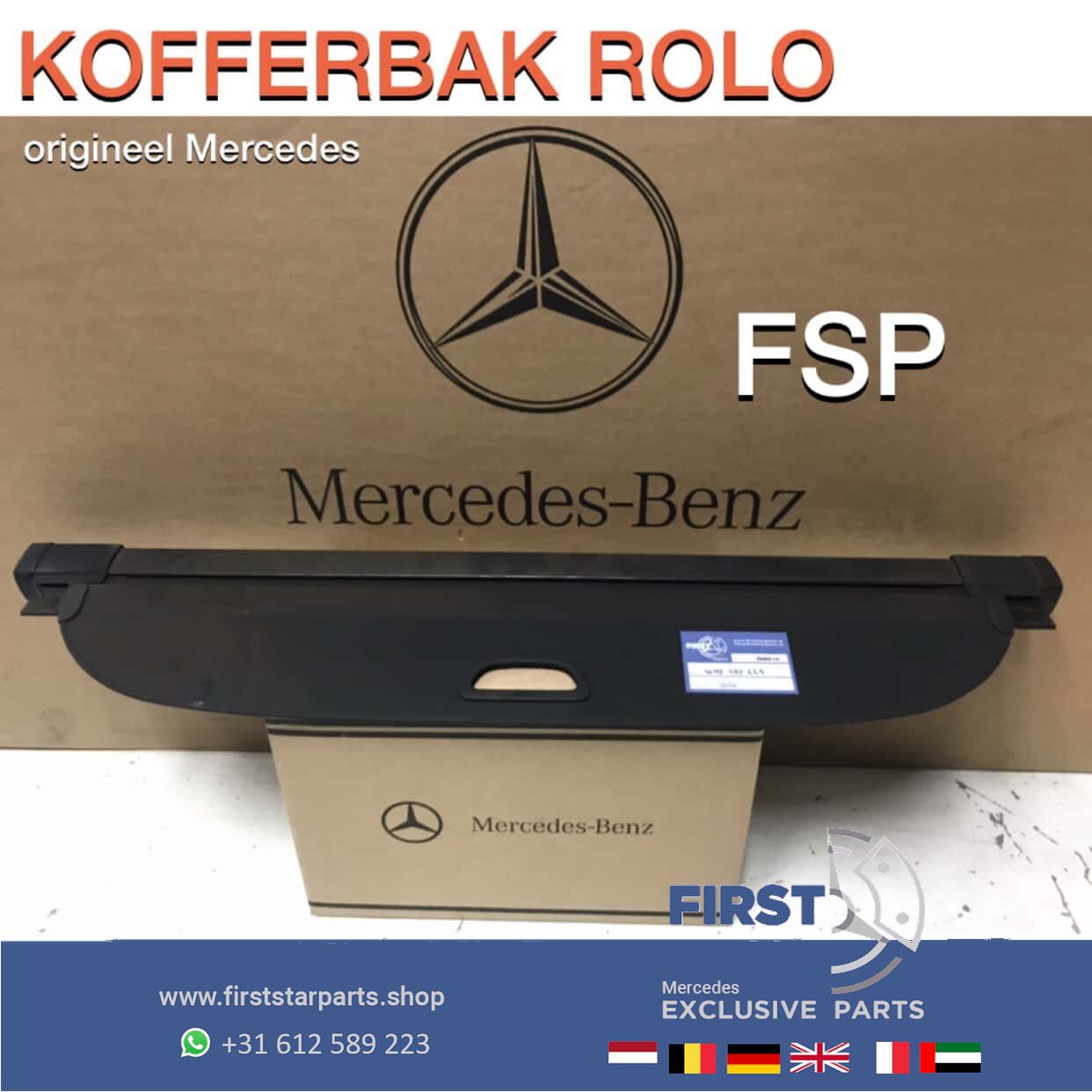 W117 X177 CLA SHOOTING BRAKE KOFFERBAK ROLO originalINEEL Mercedes 2013-2019 STATION ROL HOES car mats trunk mat usado en Menorca