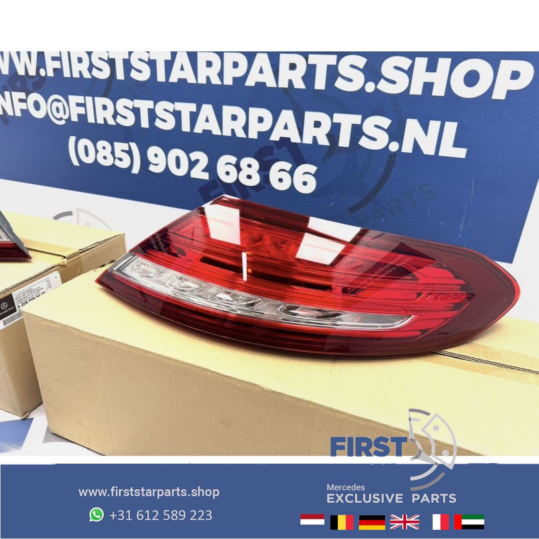 A205 C205 VOL LED ACHTERLICHT SET LINKS + RECHTS Mercedes C Clase 2015-2018 originalINEEL COUPÉ CABRIO A2059066305 + A2059066405 63 W205 tail light left and right usado en Menorca foto 5