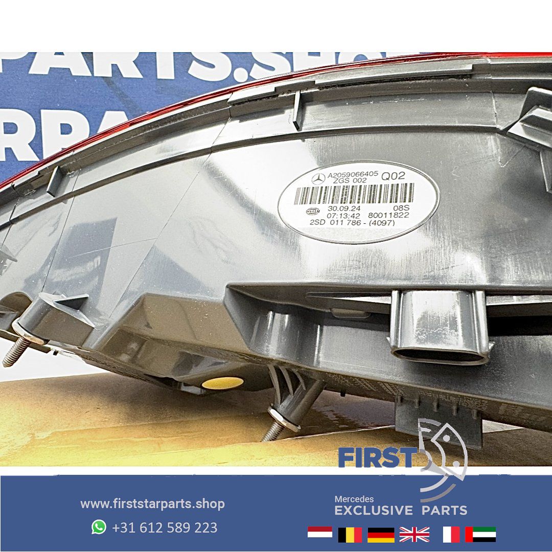 A205 C205 VOL LED ACHTERLICHT SET LINKS + RECHTS Mercedes C Clase 2015-2018 originalINEEL COUPÉ CABRIO A2059066305 + A2059066405 63 W205 tail light left and right usado en Menorca foto 11