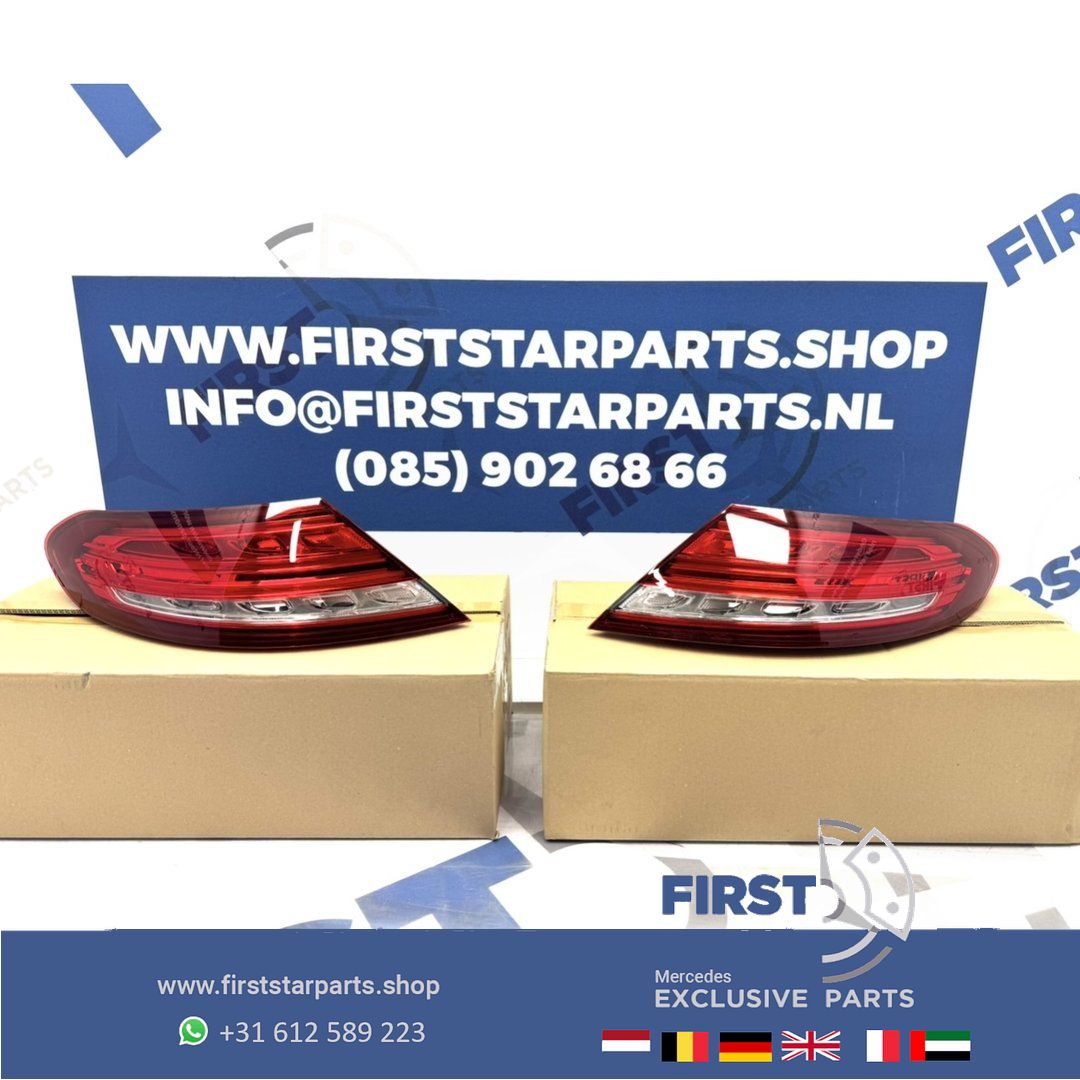 A205 C205 VOL LED ACHTERLICHT SET LINKS + RECHTS Mercedes C Clase 2015-2018 originalINEEL COUPÉ CABRIO A2059066305 + A2059066405 63 W205 tail light left and right usado en Menorca