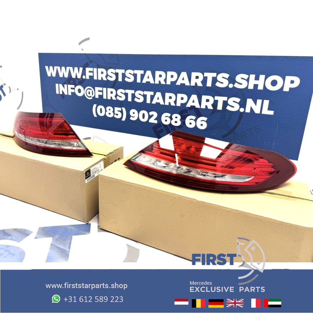 A205 C205 VOL LED ACHTERLICHT SET LINKS + RECHTS Mercedes C Clase 2015-2018 originalINEEL COUPÉ CABRIO A2059066305 + A2059066405 63 W205 tail light left and right usado en Menorca foto 2