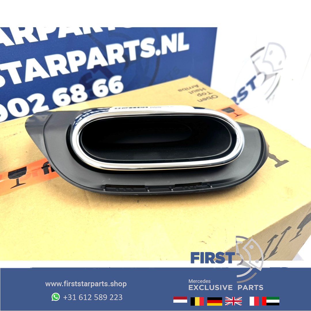 H247 GLA escape SIERSTUKKEN SET A2478850606 A2478850706 originalineel Mercedes 2020-2025 LINKS / RECHTS B Clase / GLA / GLB exhaust decoration usado en Menorca foto 6
