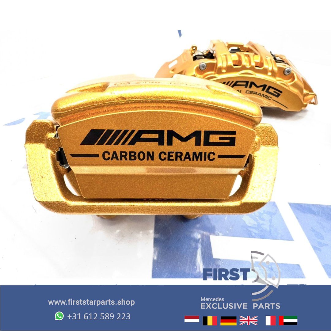 C63 E63 CLS63 GT63 S63 AMG Keramische Rem Set Remklauwen schijven A2314211512 A2314211612 A2314230612 A2314230712 originalINEEL MERCEDES KLAUWEN / SCHIJVEN / BLOKKEN completo brake disk + caliper left and right usado en Menorca foto 6