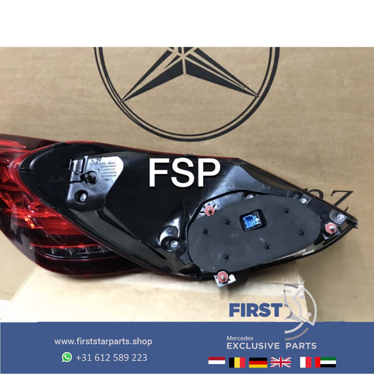 W205 FACELIFT LED ACHTERLICHT LINKS RECHTS SET Mercedes C Clase 2019-2021 tail light left and right usado en Menorca foto 7