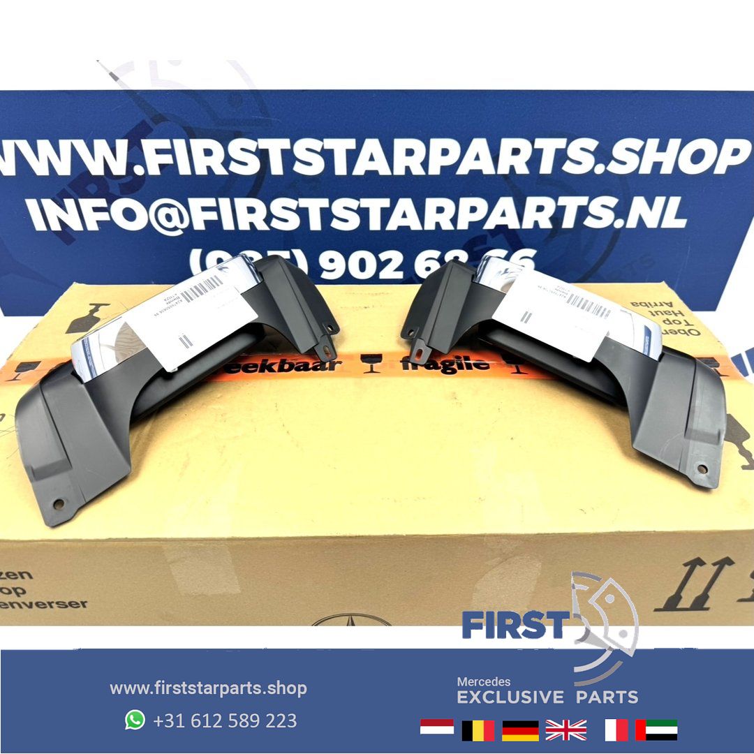 H247 GLA escape SIERSTUKKEN SET A2478850606 A2478850706 originalineel Mercedes 2020-2025 LINKS / RECHTS B Clase / GLA / GLB exhaust decoration usado en Menorca foto 4