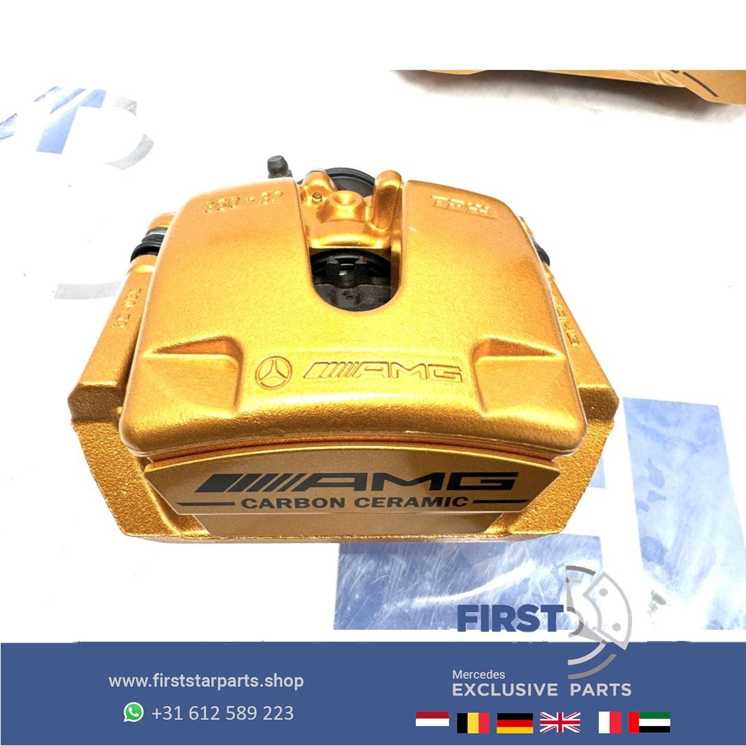 C63 E63 CLS63 GT63 S63 AMG Keramische Rem Set Remklauwen schijven A2314211512 A2314211612 A2314230612 A2314230712 originalINEEL MERCEDES KLAUWEN / SCHIJVEN / BLOKKEN completo brake disk + caliper left and right usado en Menorca foto 7