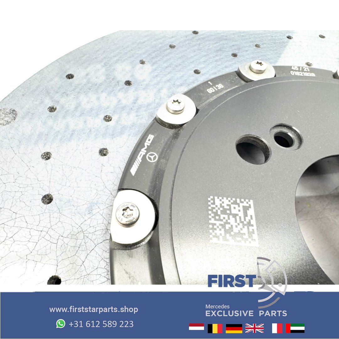 C63 E63 CLS63 GT63 S63 AMG Keramische Rem Set Remklauwen schijven A2314211512 A2314211612 A2314230612 A2314230712 originalINEEL MERCEDES KLAUWEN / SCHIJVEN / BLOKKEN completo brake disk + caliper left and right usado en Menorca foto 10