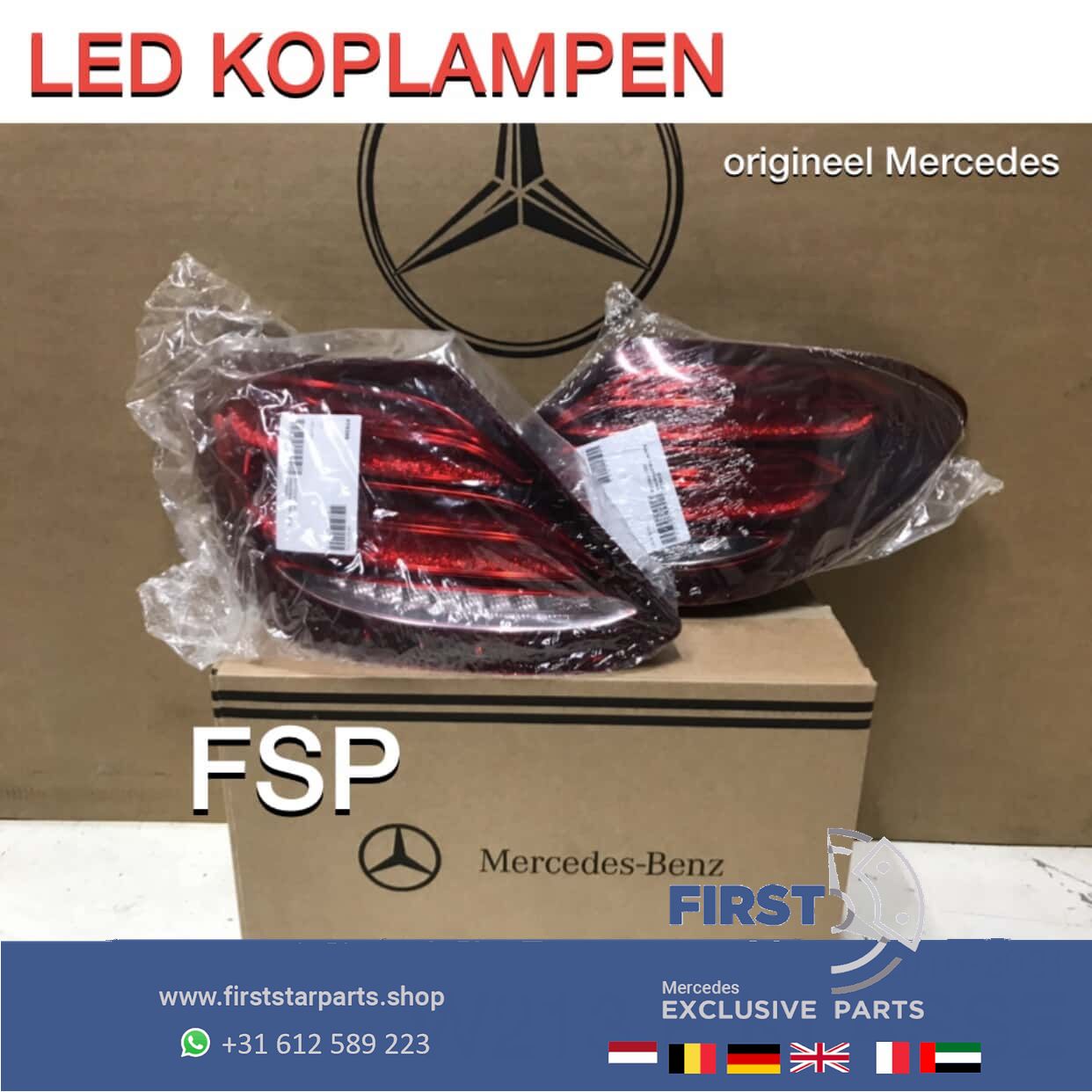 W213 VOL LED ACHTERLICHT LINKS originalINEEL Mercedes E Clase 2016-2021 LINKER LAMP tail light left and right usado en Menorca foto 4