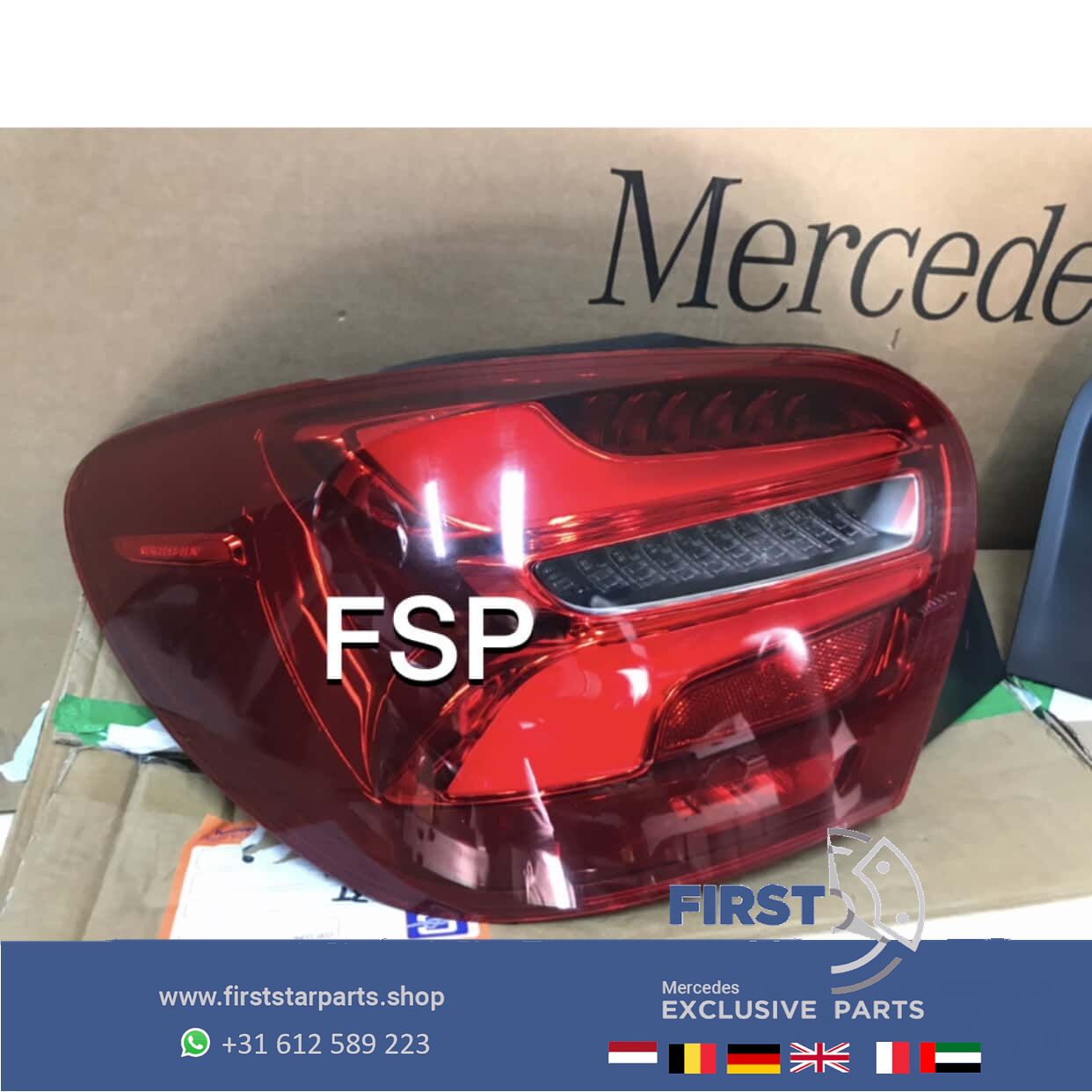 W176 A Clase VOL LED FACELIFT ACHTERLICHTEN LINKS RECHTS Mercedes 2012-2018 originalINEEL tail light left and right usado en Menorca foto 2