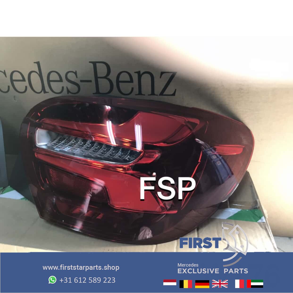 W176 A Clase VOL LED FACELIFT ACHTERLICHTEN LINKS RECHTS Mercedes 2012-2018 originalINEEL tail light left and right usado en Menorca foto 3
