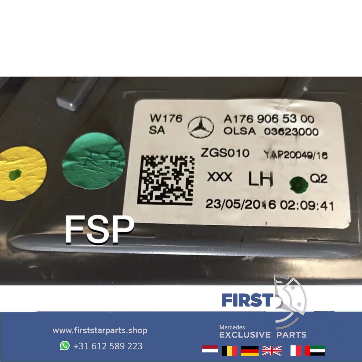 W176 A Clase VOL LED FACELIFT ACHTERLICHTEN LINKS RECHTS Mercedes 2012-2018 originalINEEL tail light left and right usado en Menorca foto 5