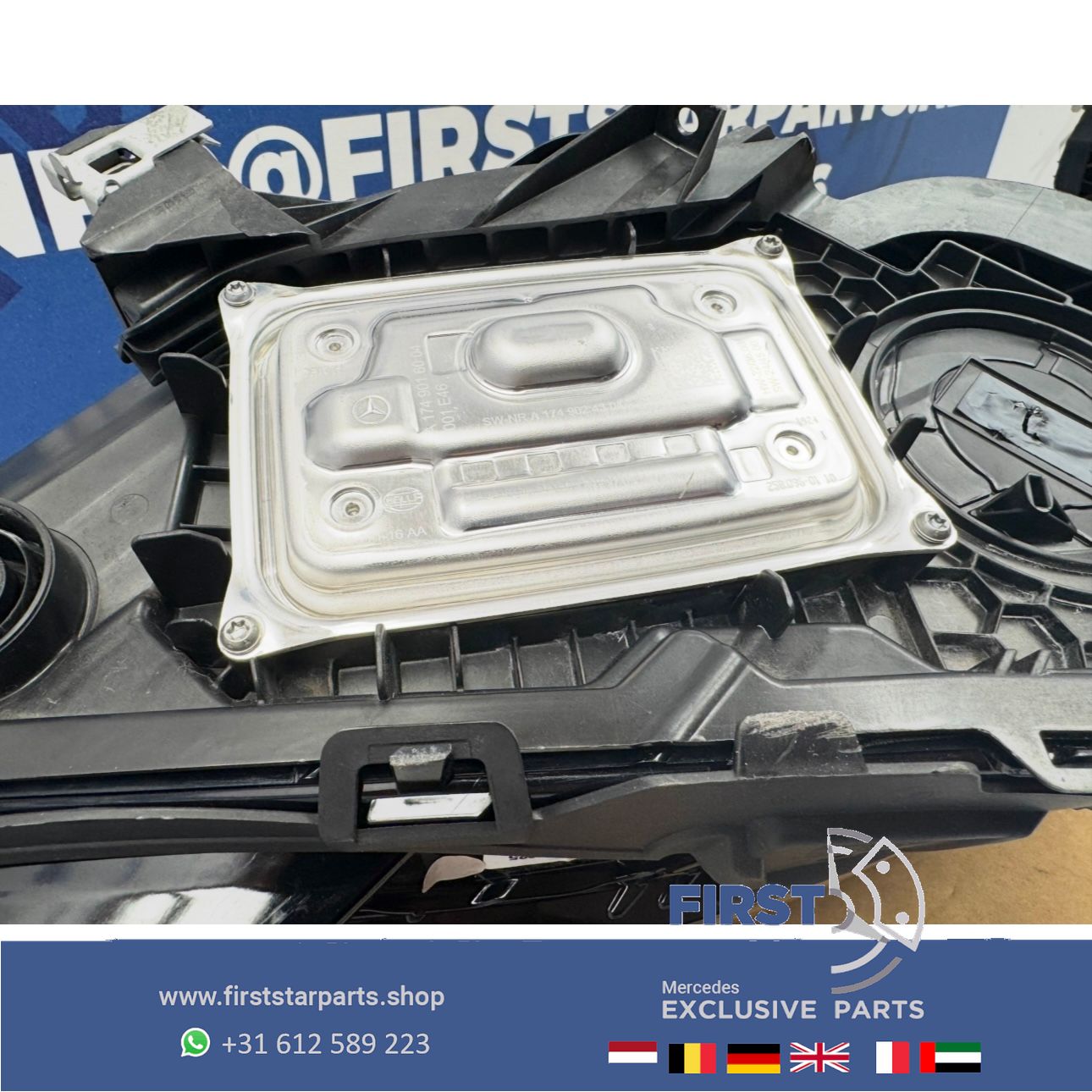 W174 CLA LED HIGH PERFORMANCE KOPLAMP SET LINKS + RECHTS A1749062502 A1749062602 Mercedes 2025-2029 originalINEEL MB A 174 906 25 02 / A 174 906 26 02 LINKER + RECHTER LAMP SCHEINWERFER HEADLIGHT SET headlight left and right usado en Menorca foto 12